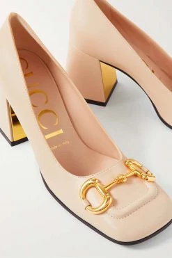 GUCCI Pumps Aus Leder Mit Horsebit-Detail ,Neutral -Offizielle GUCCI Website w920 q60 1013
