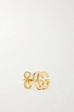 GUCCI GG Tissue Ohrstecker Aus 18 Karat Gold -Offizielle GUCCI Website w920 q60 1065