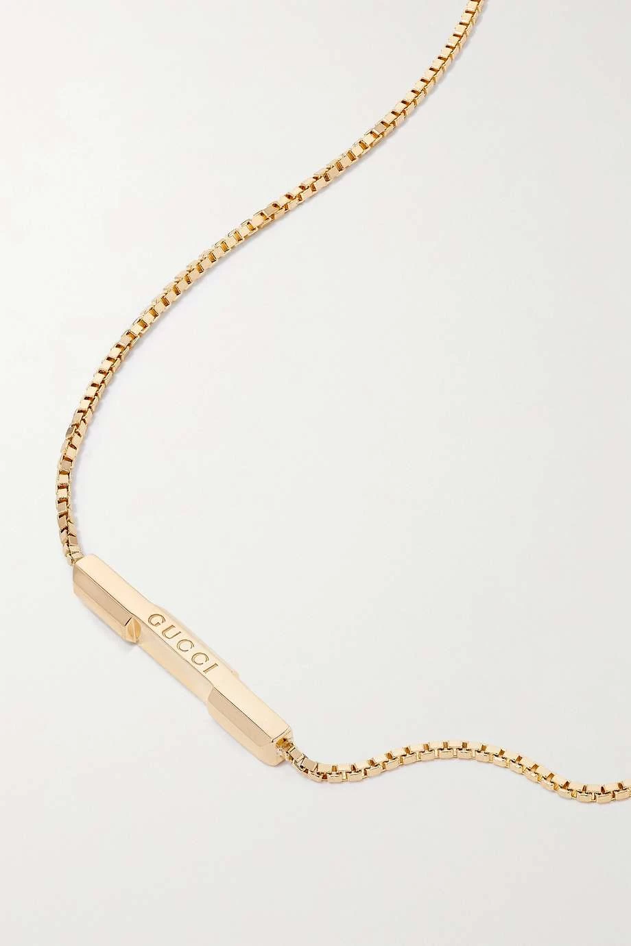 GUCCI Link To Love Kette Aus 18 Karat Gold 1 GUCCI Link To Love Kette Aus 18 Karat Gold