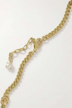 GUCCI Goldfarbene Kette Mit Kunstperlen -Offizielle GUCCI Website w920 q60 1112