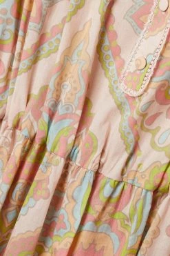 GUCCI Love Parade Maxikleid Aus Baumwoll-Voile Mit Rüschen, Spitzenbesätzen Und Blumenprint ,Beige -Offizielle GUCCI Website w920 q60 112