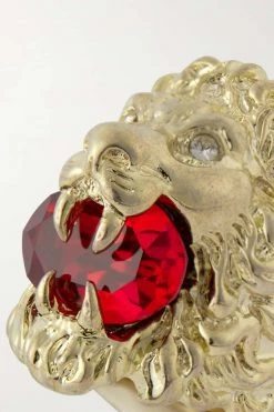 GUCCI Goldfarbener Ring Mit Kristallen 7 GUCCI Goldfarbener Ring Mit Kristallen -Offizielle GUCCI Website w920 q60 1128