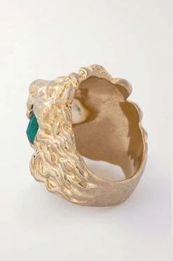 GUCCI Goldfarbener Ring Mit Kristallen -Offizielle GUCCI Website w920 q60 1143