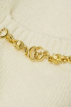 GUCCI Kaschmirpullover Mit Ketten ,Elfenbein -Offizielle GUCCI Website w920 q60 1153