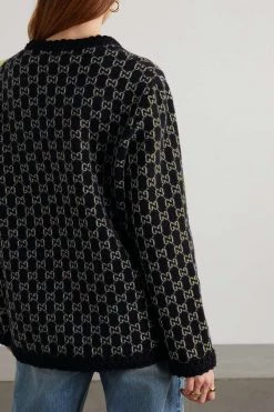 GUCCI Cardigan Aus Wolle In Jacquard-Strick ,Schwarz 9 GUCCI Cardigan Aus Wolle In Jacquard-Strick ,Schwarz -Offizielle GUCCI Website w920 q60 1162