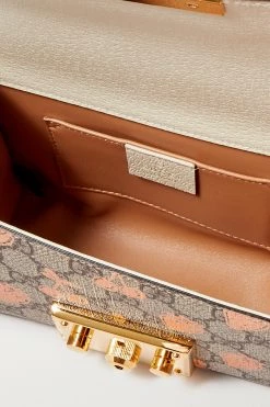 GUCCI Padlock Schultertasche Aus Beschichtetem Canvas Mit Print Und Lederbesätzen ,Weiß 9 GUCCI Padlock Schultertasche Aus Beschichtetem Canvas Mit Print Und Lederbesätzen ,Weiß -Offizielle GUCCI Website w920 q60 1244