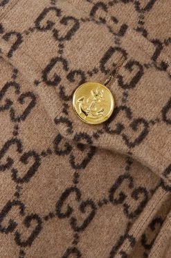 GUCCI Cape Aus Woll-Jacquard ,Beige -Offizielle GUCCI Website w920 q60 1263
