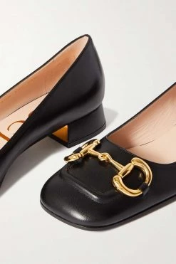 GUCCI Baby Pumps Aus Leder Mit Horsebit-Detail ,Schwarz -Offizielle GUCCI Website w920 q60 1340