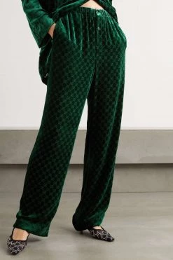 GUCCI Hose Aus Devoré-Samt ,Grün 8 GUCCI Hose Aus Devoré-Samt ,Grün -Offizielle GUCCI Website w920 q60 1353