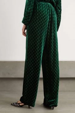 GUCCI Hose Aus Devoré-Samt ,Grün 9 GUCCI Hose Aus Devoré-Samt ,Grün -Offizielle GUCCI Website w920 q60 1354