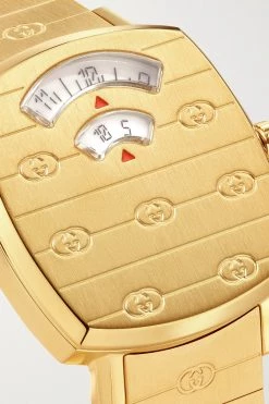 GUCCI Grip 27 Mm Uhr Aus Edelstahl Mit Gold-PVD-Beschichtung -Offizielle GUCCI Website w920 q60 1361