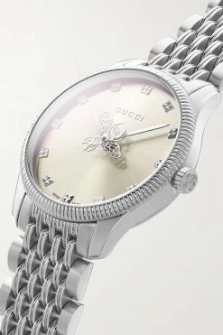 GUCCI G-Timeless 29 Mm Uhr Aus Edelstahl ,Gold -Offizielle GUCCI Website w920 q60 1366