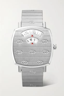 GUCCI Grip 27 Mm Uhr Aus Edelstahl ,Gold