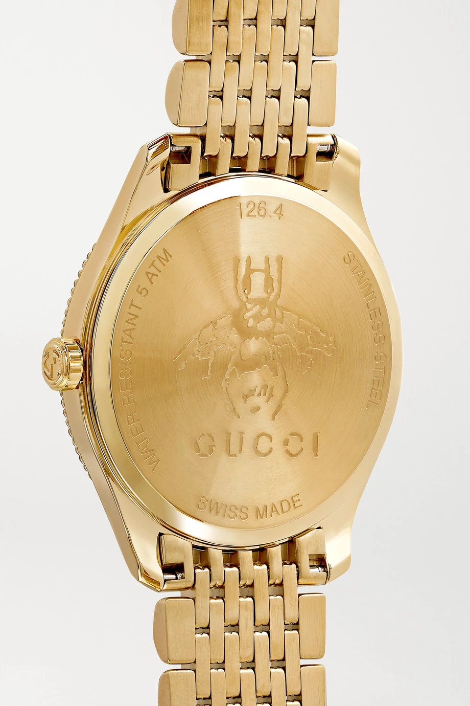 GUCCI G-Timeless 29 Mm Uhr Mit Goldfarbener PVD-Beschichtung 4 GUCCI G-Timeless 29 Mm Uhr Mit Goldfarbener PVD-Beschichtung – Bild 4