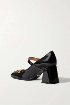 GUCCI Baby Pumps Aus Lackleder Mit Horsebit-Detail ,Schwarz -Offizielle GUCCI Website w920 q60 139