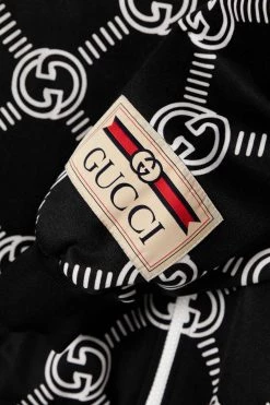 GUCCI Trainingsjacke Aus Bedrucktem Jersey ,Schwarz -Offizielle GUCCI Website w920 q60 1473