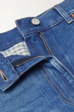 GUCCI Chinese New Year Jeansshorts Mit Stickerei ,Blau -Offizielle GUCCI Website w920 q60 1483