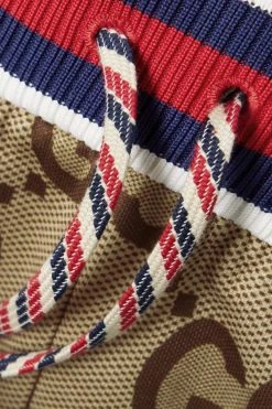 GUCCI Chinese New Year Jogginghose Aus Technischem Jersey Mit Print ,Braun -Offizielle GUCCI Website w920 q60 1497