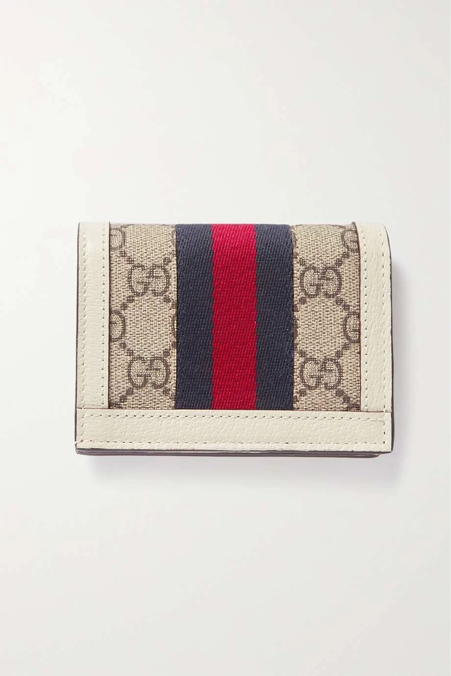 GUCCI Ophidia Bedruckter Beutel Aus Beschichtetem Canvas Mit Besätzen Aus Strukturiertem Leder ,Weiß 3 GUCCI Ophidia Bedruckter Beutel Aus Beschichtetem Canvas Mit Besätzen Aus Strukturiertem Leder ,Weiß – Bild 3