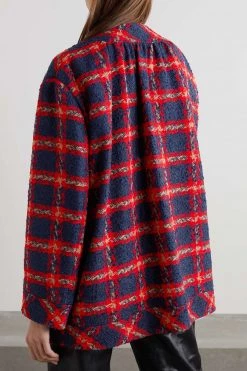 GUCCI Jacke Aus Kariertem Tweed ,Schwarz -Offizielle GUCCI Website w920 q60 1606