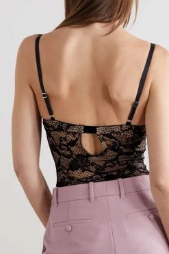 GUCCI Body Aus Spitze Und Tüll ,Schwarz -Offizielle GUCCI Website w920 q60 1636
