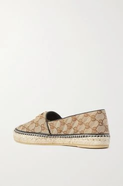 GUCCI Pilar Verzierte Espadrilles Aus Canvas Mit Logomuster Und Lederbesatz ,Beige 8 GUCCI Pilar Verzierte Espadrilles Aus Canvas Mit Logomuster Und Lederbesatz ,Beige -Offizielle GUCCI Website w920 q60 1671