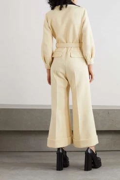 GUCCI Zweifarbiger Jumpsuit Aus Woll-Crêpe Mit Gürtel ,Creme 8 GUCCI Zweifarbiger Jumpsuit Aus Woll-Crêpe Mit Gürtel ,Creme -Offizielle GUCCI Website w920 q60 1683
