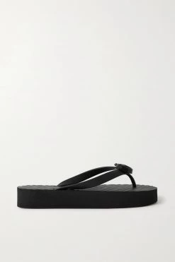 GUCCI Pascar Zehensandalen Aus Gummi Mit Plateau Und Logoverzierung ,Schwarz -Offizielle GUCCI Website w920 q60 1703