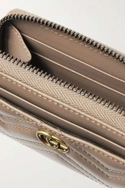 GUCCI GG Marmont Portemonnaie Aus Gestepptem Leder ,Pink -Offizielle GUCCI Website w920 q60 1730