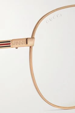 GUCCI EYEWEAR Goldfarbene Pilotenbrille -Offizielle GUCCI Website w920 q60 1759