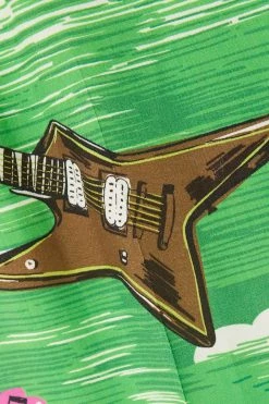 GUCCI Love Parade Shorts Aus Bedruckter Popeline ,Grün -Offizielle GUCCI Website w920 q60 18