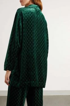 GUCCI Oversized-Hemd Aus Devoré-Samt ,Grün 9 GUCCI Oversized-Hemd Aus Devoré-Samt ,Grün -Offizielle GUCCI Website w920 q60 1823