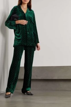GUCCI Oversized-Hemd Aus Devoré-Samt ,Grün 11 GUCCI Oversized-Hemd Aus Devoré-Samt ,Grün -Offizielle GUCCI Website w920 q60 1825