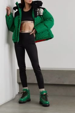 GUCCI + The North Face Bustier Aus Technischem Jersey Aus Einer Baumwollmischung ,Schwarz -Offizielle GUCCI Website w920 q60 1931