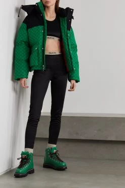 GUCCI + The North Face Leggings Aus Technischem Jersey Aus Einer Baumwollmischung ,Schwarz -Offizielle GUCCI Website w920 q60 1937