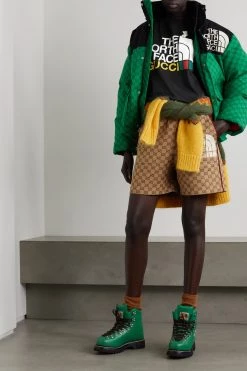 GUCCI + The North Face T-Shirt Aus Baumwoll-Jersey Mit Print ,Schwarz -Offizielle GUCCI Website w920 q60 1943