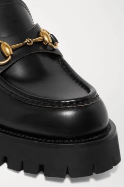 GUCCI Loafers Aus Leder Mit Horsebit-Detail, Plateau Und Metallic-Stickerei ,Schwarz 7 GUCCI Loafers Aus Leder Mit Horsebit-Detail, Plateau Und Metallic-Stickerei ,Schwarz -Offizielle GUCCI Website w920 q60 1962