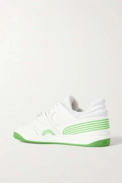 GUCCI Basket Sneakers Aus Kunstleder, Canvas Und Mesh Mit Gummibesätzen ,Weiß -Offizielle GUCCI Website w920 q60 2