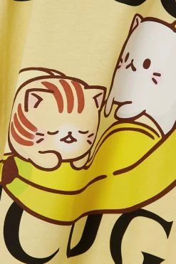 GUCCI + Bananya Oversized-T-Shirt Aus Baumwoll-Jersey Mit Print ,Gelb -Offizielle GUCCI Website w920 q60 2011