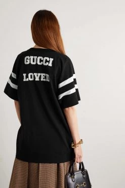 GUCCI Oversized-T-Shirt Aus Baumwoll-Jersey Mit Print ,Schwarz 8 GUCCI Oversized-T-Shirt Aus Baumwoll-Jersey Mit Print ,Schwarz -Offizielle GUCCI Website w920 q60 2028