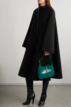 GUCCI Wendbarer Mantel Aus Einer Woll-Seidenmischung ,Schwarz 9 GUCCI Wendbarer Mantel Aus Einer Woll-Seidenmischung ,Schwarz -Offizielle GUCCI Website w920 q60 2060