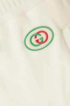 GUCCI Jogginghose Aus Samt Und Jersey Aus Einer Baumwollmischung Mit Streifen Und Applikation ,Weiß 8 GUCCI Jogginghose Aus Samt Und Jersey Aus Einer Baumwollmischung Mit Streifen Und Applikation ,Weiß -Offizielle GUCCI Website w920 q60 2068