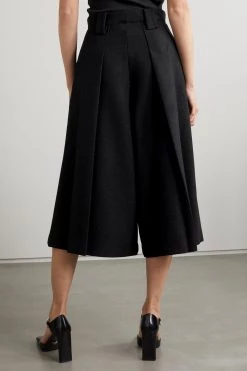 GUCCI Culottes Aus Tweed Aus Einer Wollmischung Mit Falten ,Schwarz 9 GUCCI Culottes Aus Tweed Aus Einer Wollmischung Mit Falten ,Schwarz -Offizielle GUCCI Website w920 q60 2148