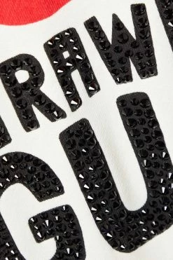 GUCCI Strawberry Verzierter Oversized-Hoodie Aus Baumwoll-Jersey ,Weiß -Offizielle GUCCI Website w920 q60 2167