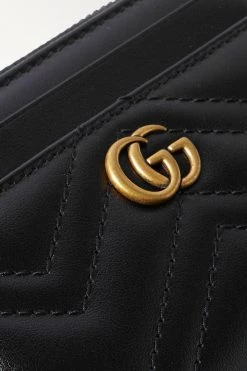 GUCCI GG Marmont Portemonnaie Aus Gestepptem Leder ,Schwarz -Offizielle GUCCI Website w920 q60 2209