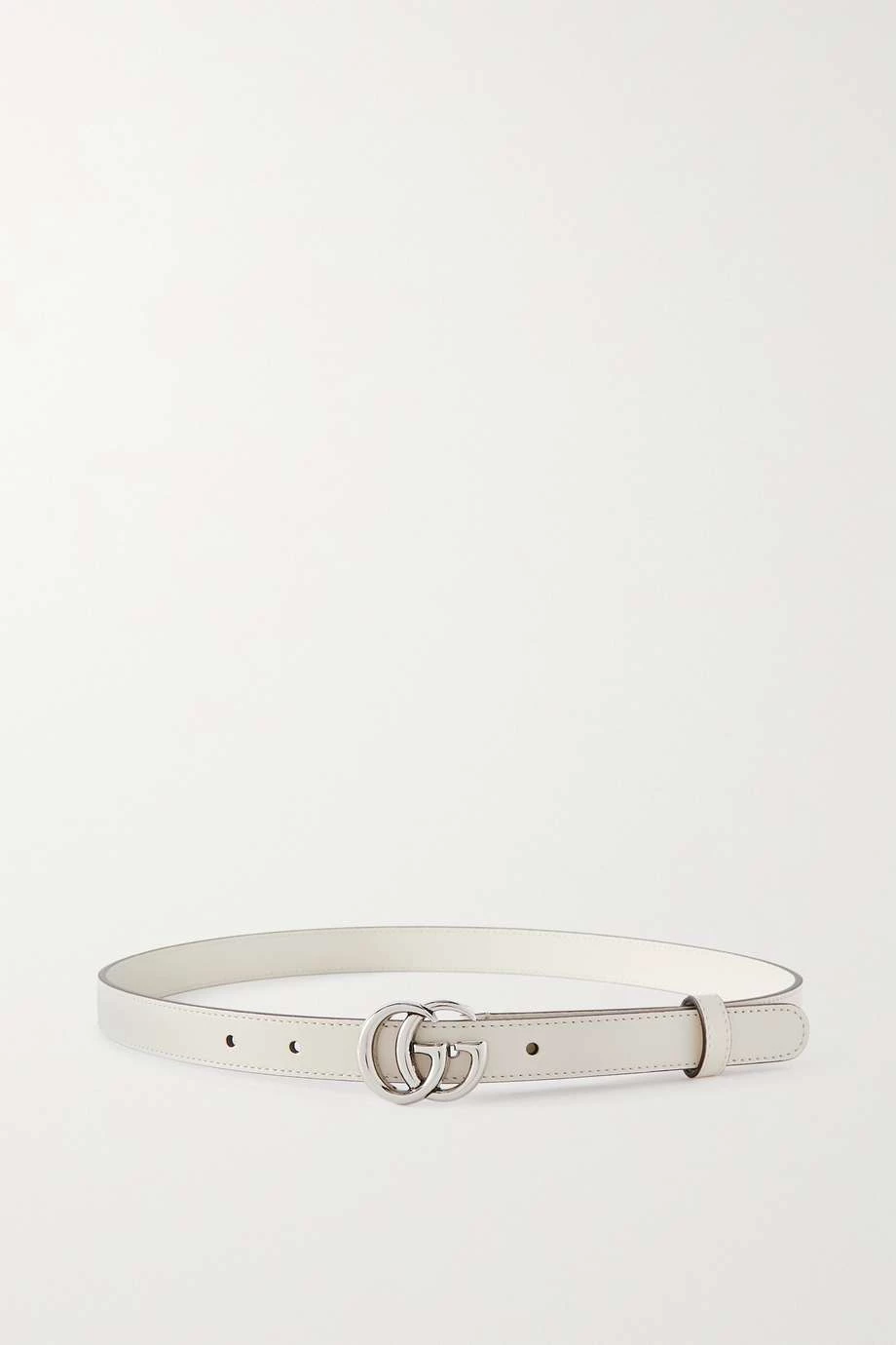 GUCCI Taillengürtel Aus Leder ,Wollweiß 1 GUCCI Taillengürtel Aus Leder ,Wollweiß