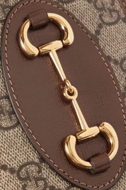 GUCCI Horsebit 1955 Portemonnaie Aus Beschichtetem Canvas Mit Print Und Lederbesätzen ,Braun -Offizielle GUCCI Website w920 q60 2225