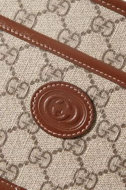 GUCCI GG Retro Kameratasche Aus Beschichtetem Bedrucktem Canvas Mit Lederbesätzen ,Braun -Offizielle GUCCI Website w920 q60 2230