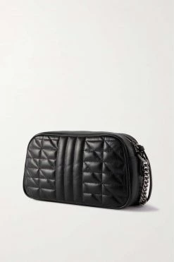 GUCCI GG Marmont Camera 2.0 Mini Schultertasche Aus Gestepptem Leder ,Schwarz -Offizielle GUCCI Website w920 q60 2261