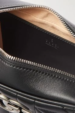 GUCCI GG Marmont Camera 2.0 Mini Schultertasche Aus Gestepptem Leder ,Schwarz -Offizielle GUCCI Website w920 q60 2263